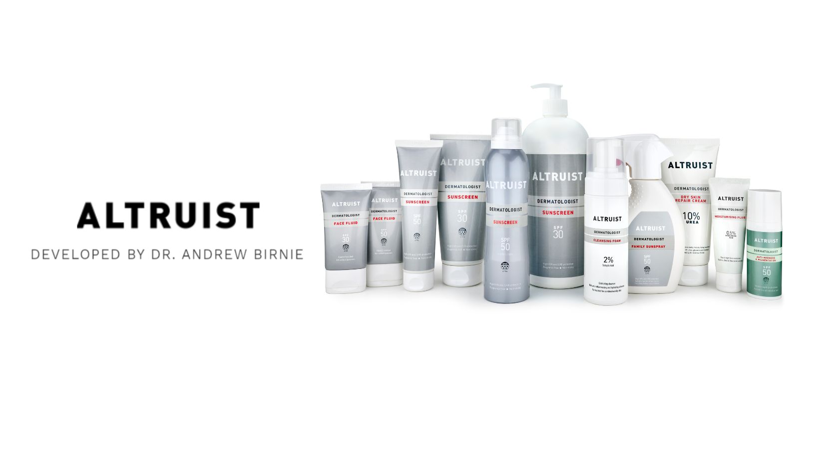 Brighten Your Outlook Altruist Sunscreen And Skincare Products